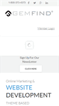 Mobile Screenshot of gemfind.net